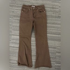 Mid Rise Flare Jeans